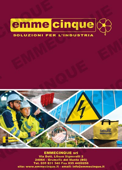 Copertina catalogo sicurezza Emme Cinque